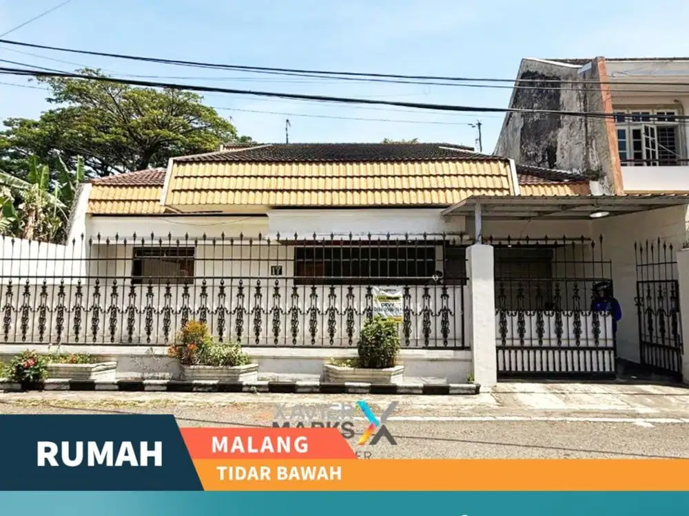 Rumah Terawat Tidar Bawah Malang Luas 5 KT Dekat Sekolah dan Kampus