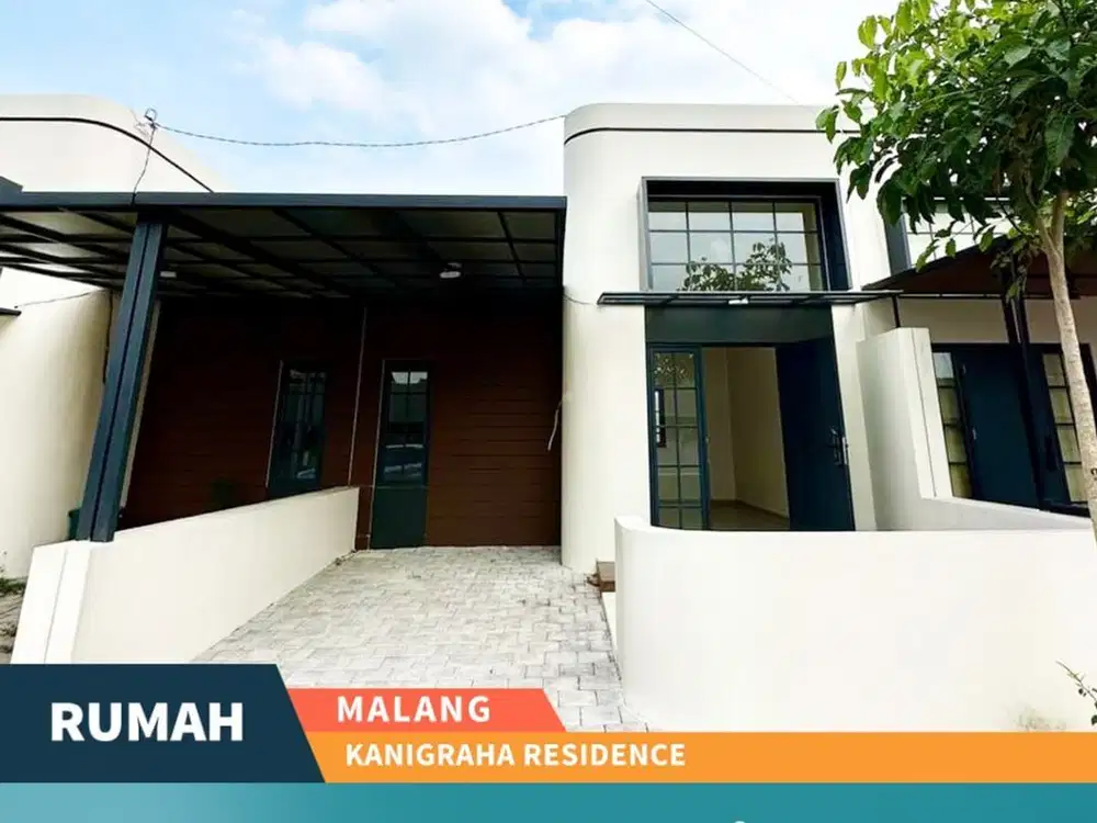 Dijual Rumah Modern Bangunan Baru di Kanigraha Malang