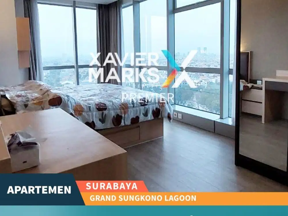 Dijual Unit Apartemen Grand Sungkono Lagoon Surabaya, Full Furnish