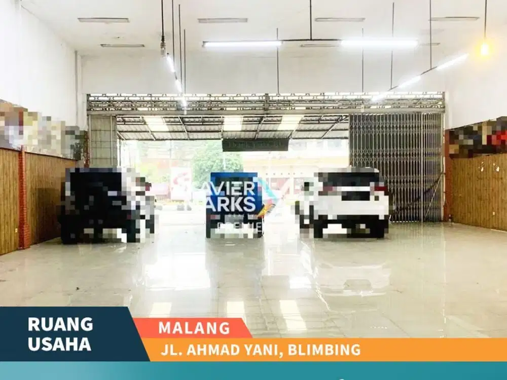 Ruang Usaha di Poros A Yani Blimbing Malang Strategis Super Luas