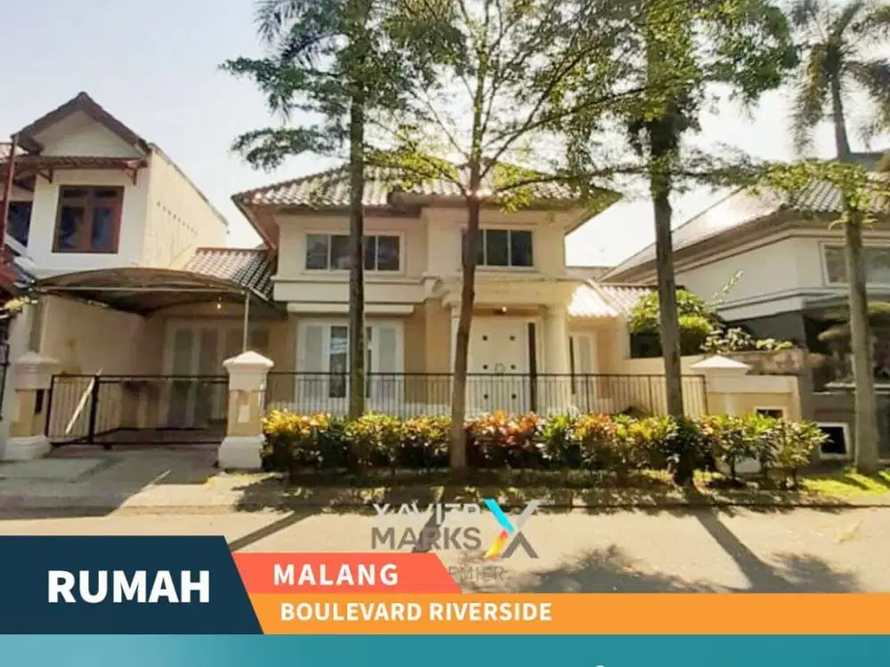 Dijual Cepat Rumah di Boulevard  Riverside Malang Dekat Exit Tol