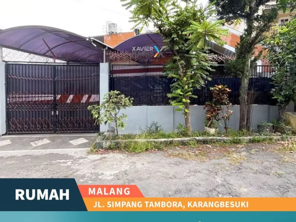 Rumah di Simpang Tambora Tidar Malang Dekat Kampus dan Mall