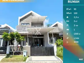 Dijual Rumah Semi Furnish Minimalis Siap Huni di Greenland Tidar