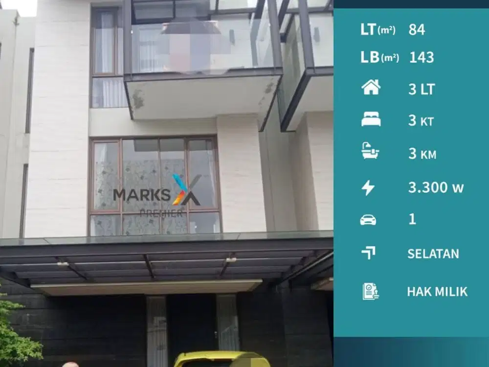 Rumah Modern Minimalis Permata Jingga Lowokwaru Malang