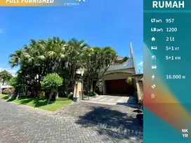 Dijual / Disewakan Rumah Super Mewah Araya Full Furnish