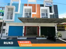 Harga BU Dijual Ruko 2,5 Lantai Baru Dekat Exit Tol  Tlogowaru Malang