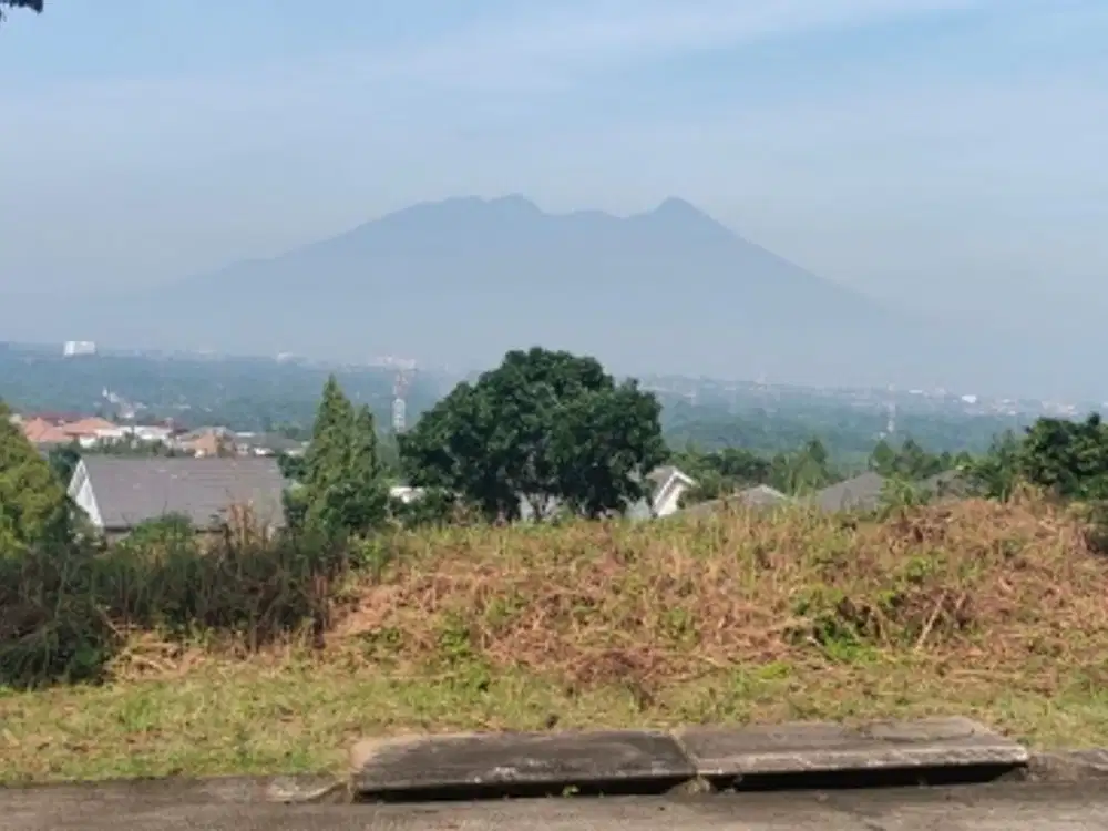 Kavling Hook View Gunung Salak di Sentul City Bogor