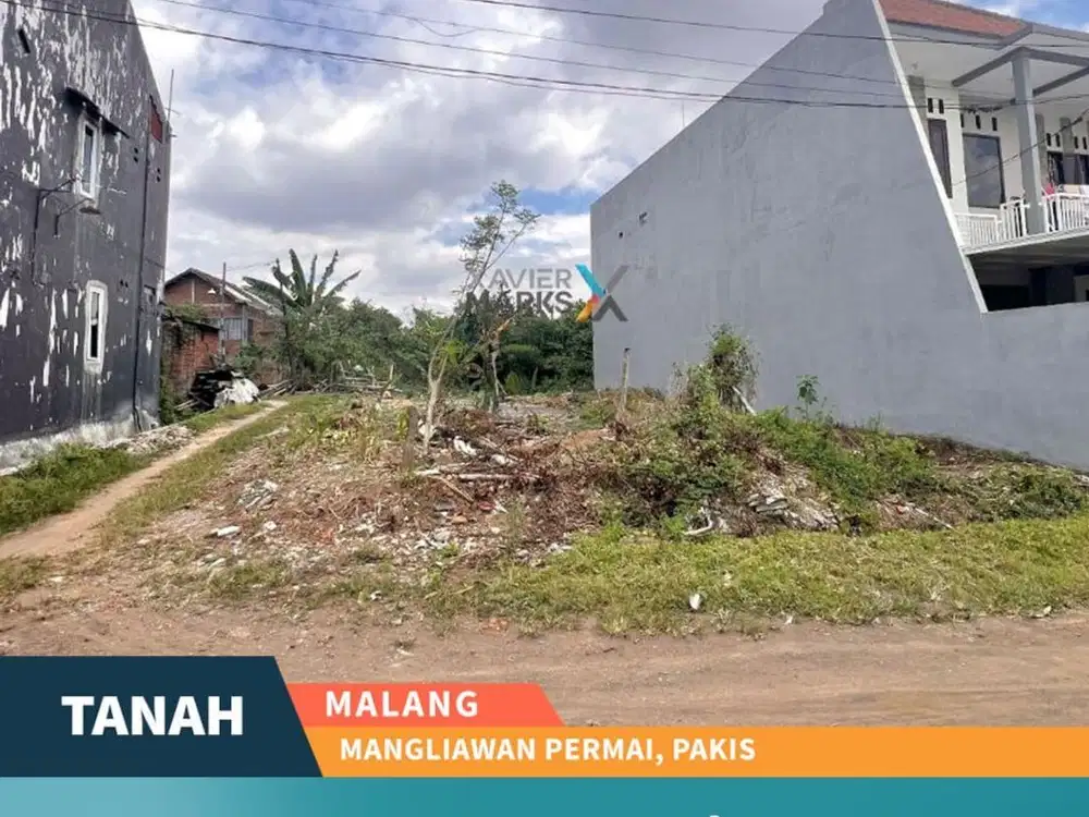 Turun Harga Dijual Tanah Kavling di Mangliawan Permai, Pakis Malang