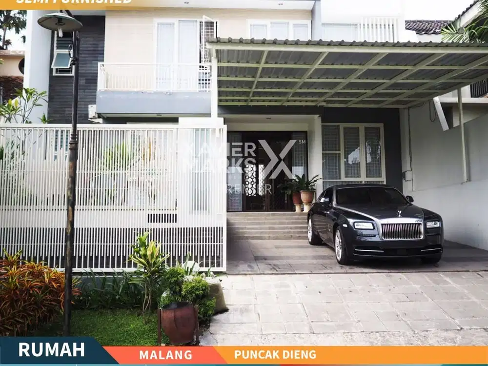 Dijual Rumah Puncak Dieng SEMI FURNISHED Malang Dekat Kampus
