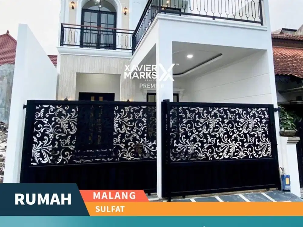 Dijual Rumah Semi Furnish di Sulfat Malang American Classic