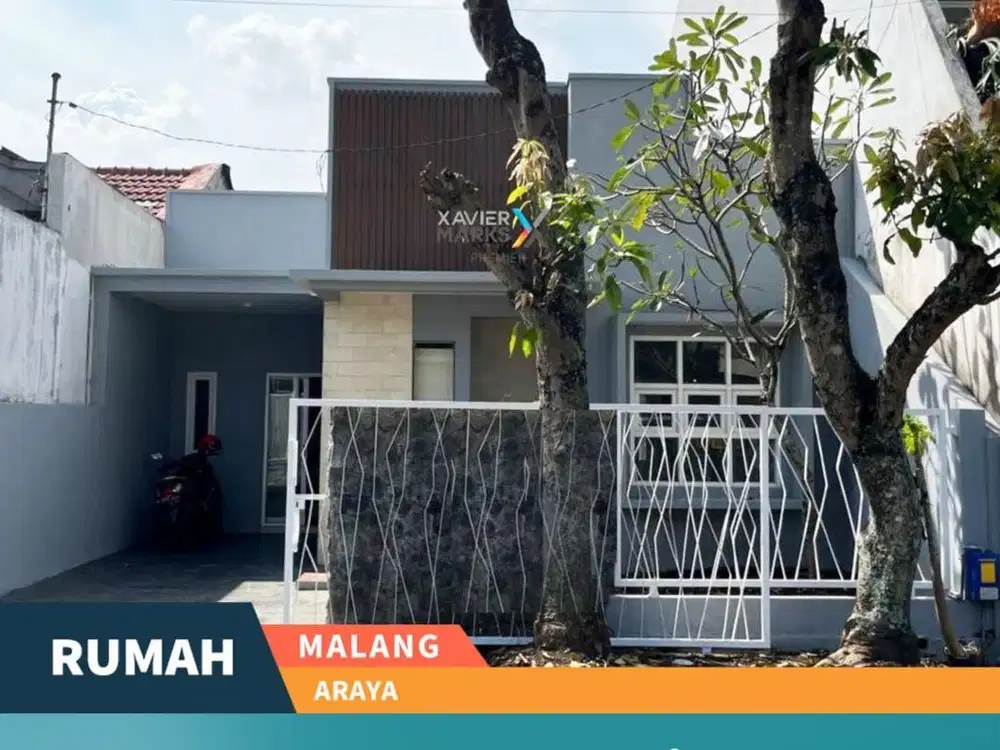 Rumah Minimalis Modern di Araya Blimbing Malang