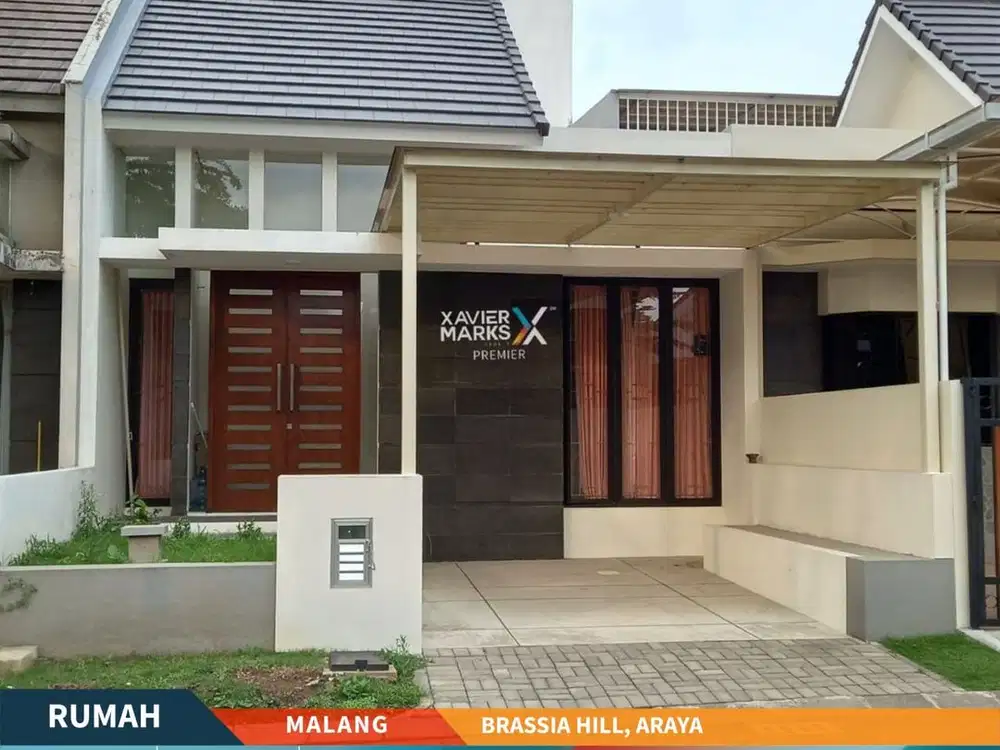 Dijual Rumah Murah Dekat Binus di Brassia Hill Araya Malang
