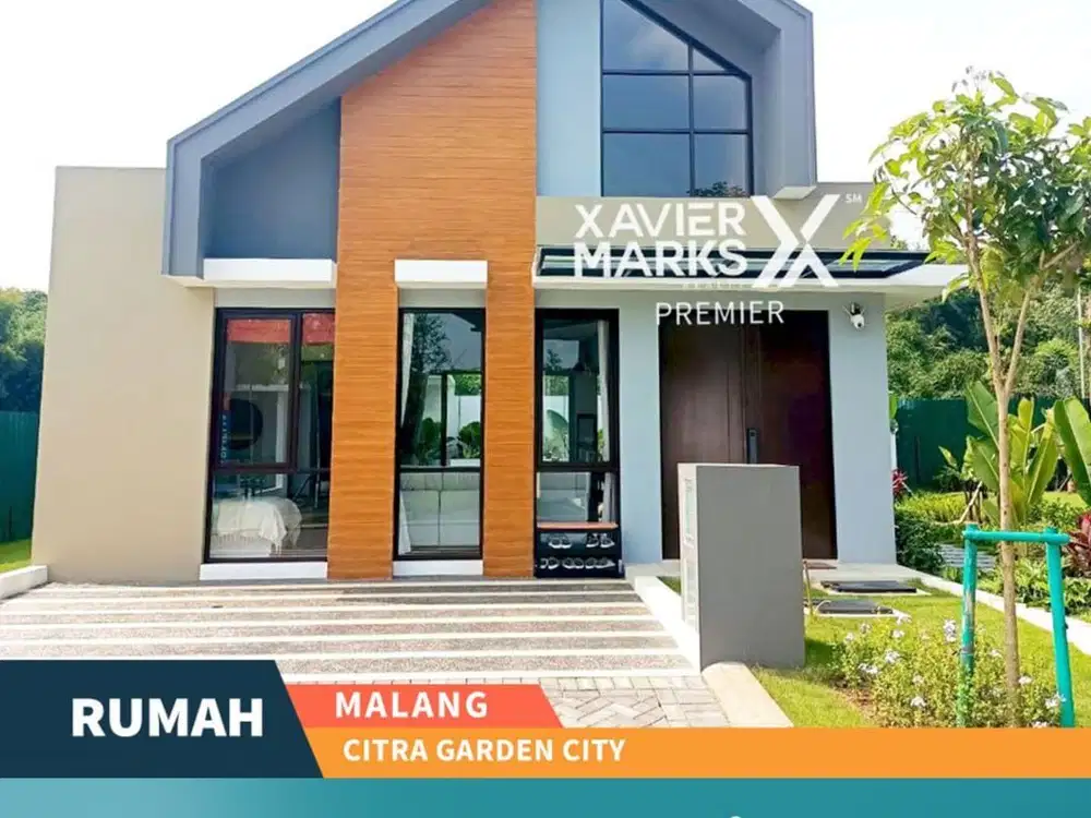 Dijual Rumah Baru Selangkah ke Exit Tol di Citragarden City Malang
