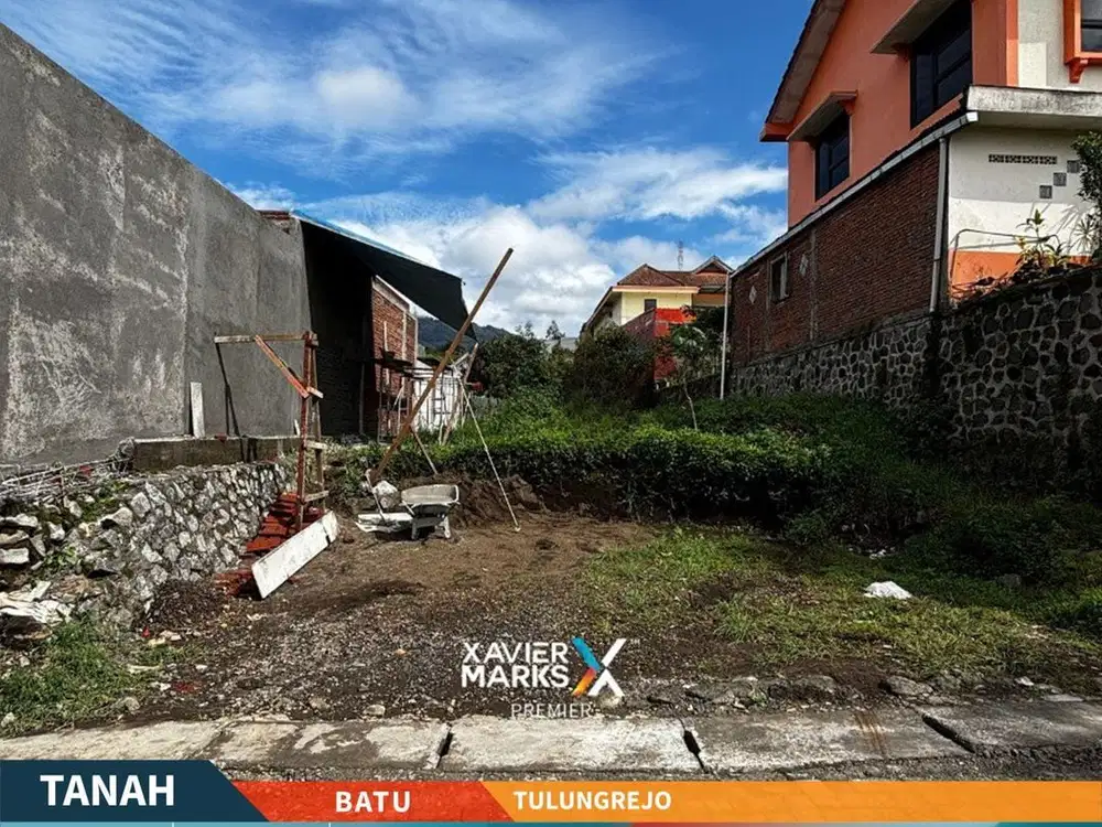 V1 Dijual Tanah Kavling Murah di Tulungrejo Kota Batu