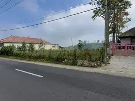 DIJUAL TANAH KEBUN cocok utk komersial di Gubuk Klakah arah Gn. Bromo