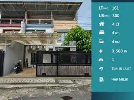 Dijual/ Disewakan Rumah Modern Full Furnished di Borobudur Malang