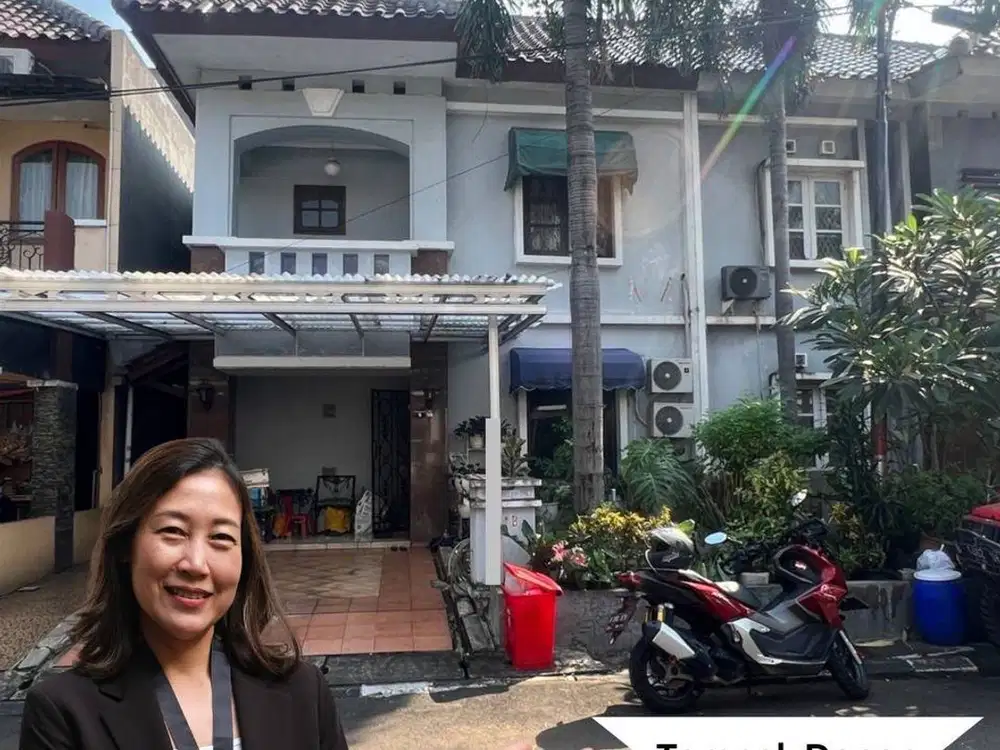DISEWAKAN RUMAH MODERN KOMPLEK JATINEGARA BARU BUARAN JAKARTA TIMUR