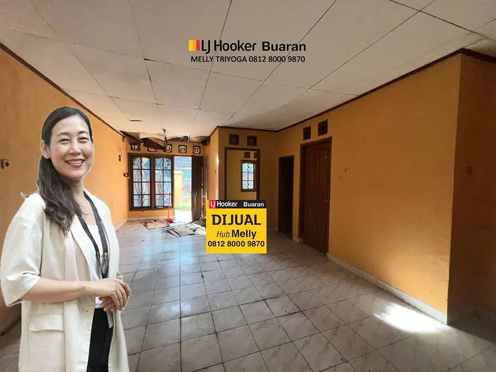 Rumah siap huni lokasi strategis Villa indah Permai Bekasi Utara