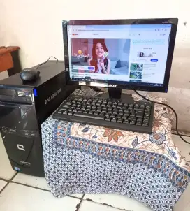 Komputer build up core i3 second normal RAM 4 HDD 500 layr16 WiFi