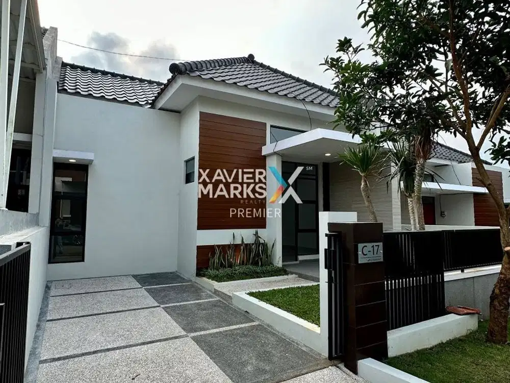 Dijual Rumah Baru Gress Selangkah ke Exit Tol di Riverfront Malang