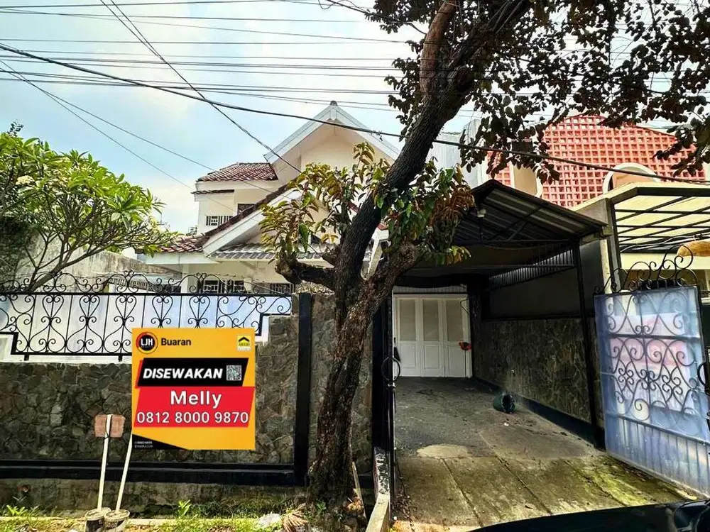 Disewakan Rumah Asri Komplek Cipinang Indah Jakarta Timur