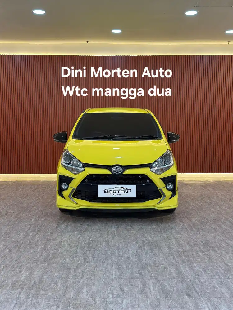 ( KM 14rb ) Toyota Agya GR 1.0 at 2022 Bensin