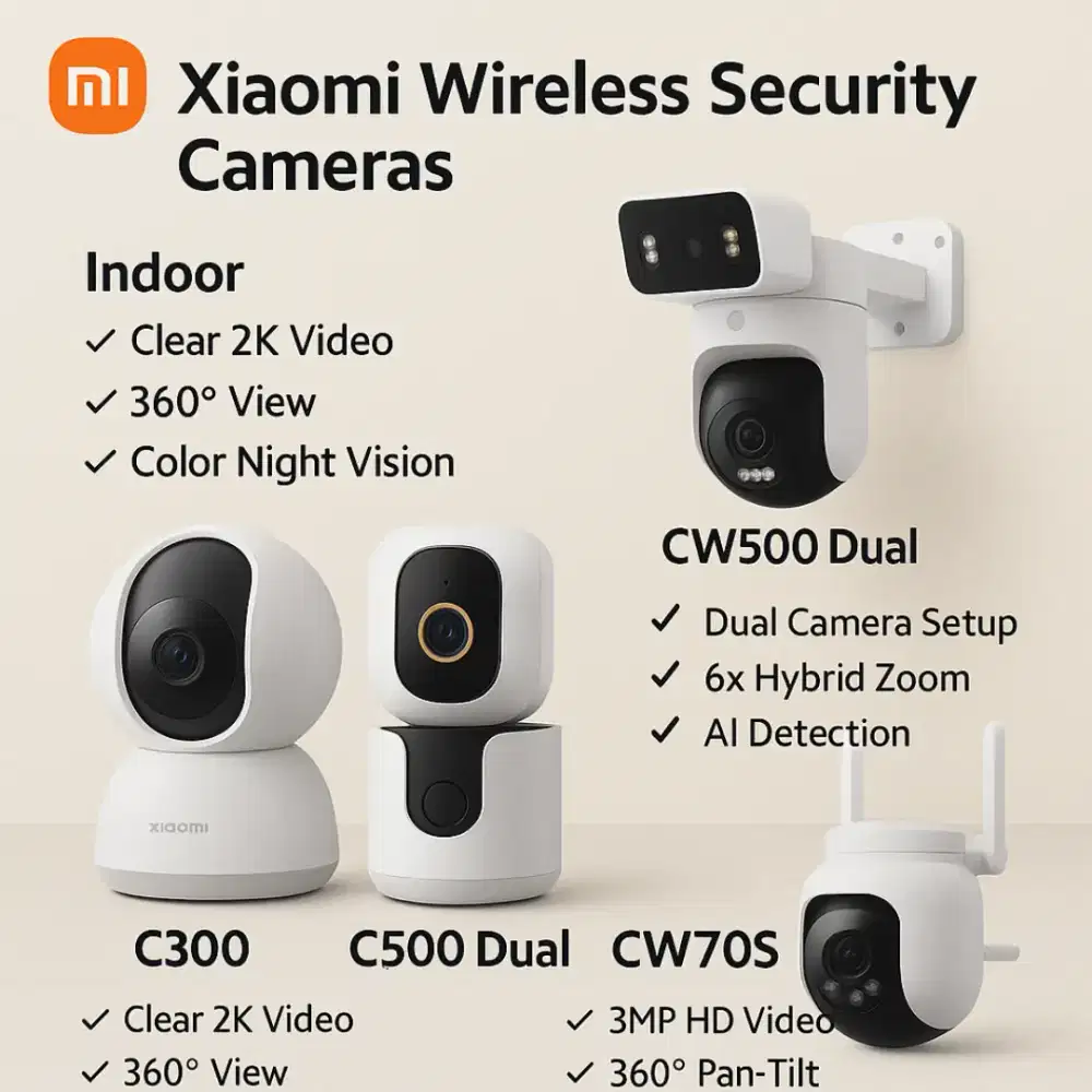 SMART AI CCTV XIAOMI Harga DI BAWAH PASARAN!!