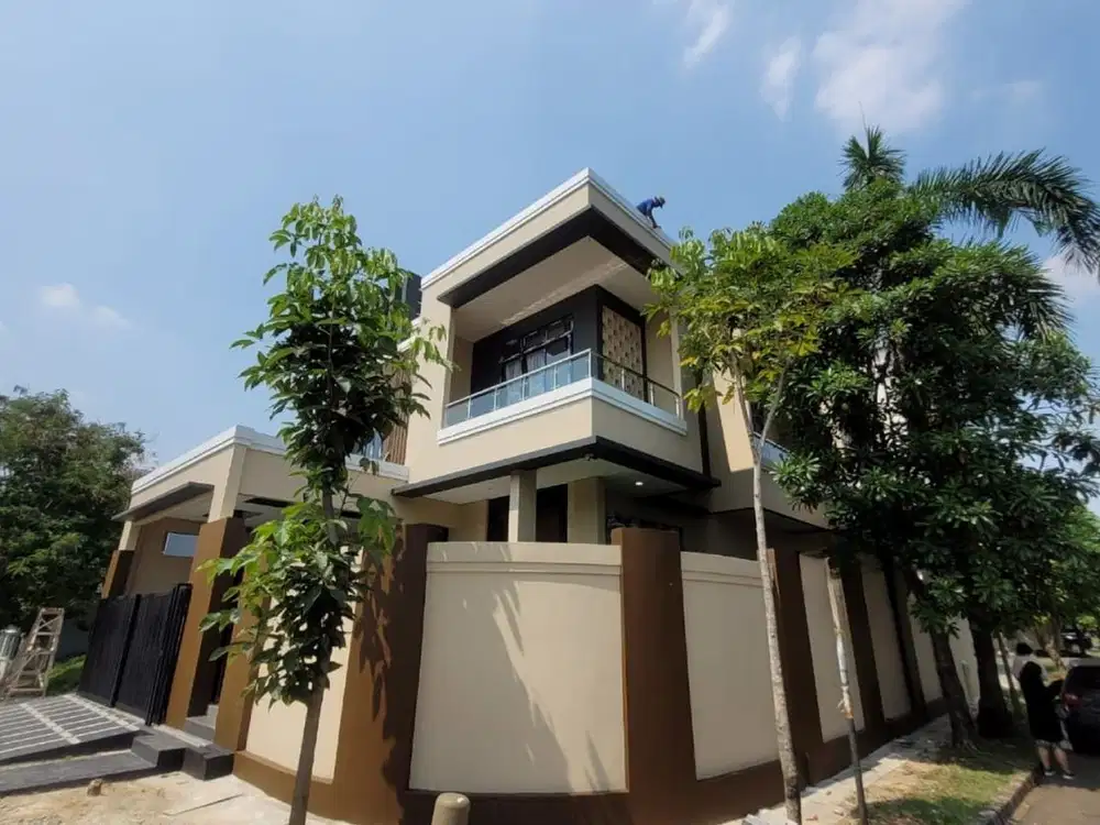 Rumah Baru Huk Fully Furnished Mewah dan Kokoh di BSD Anggrek Loka