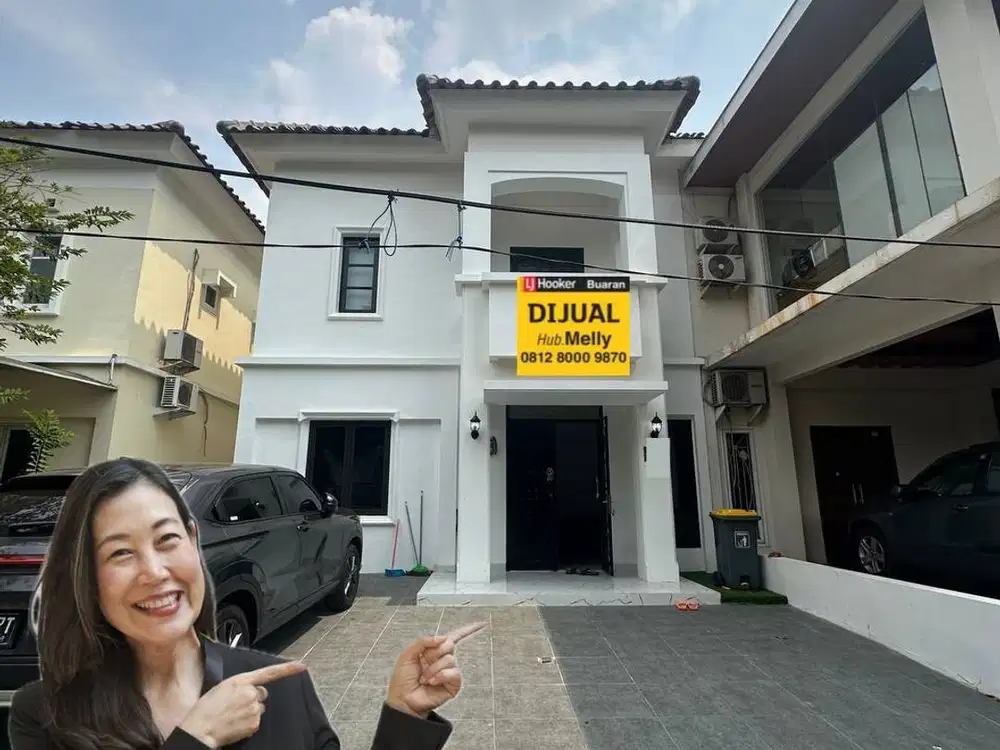 Rumah Baru Depan Taman di Komplek Jatinegara Baru Buaran Jakarta Timur