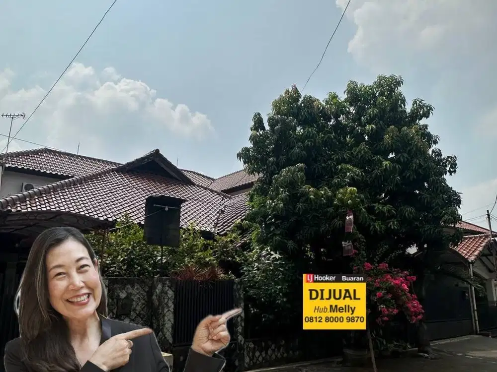 Rumah Akses Mudah Komplek Pondok Bambu Duren Sawit Jakarta Timur