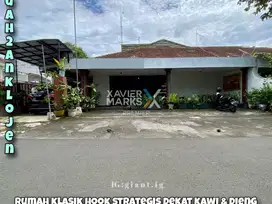 Rumah Klasik posisi Hook di jalan Buah buahan, Klojen Malang
