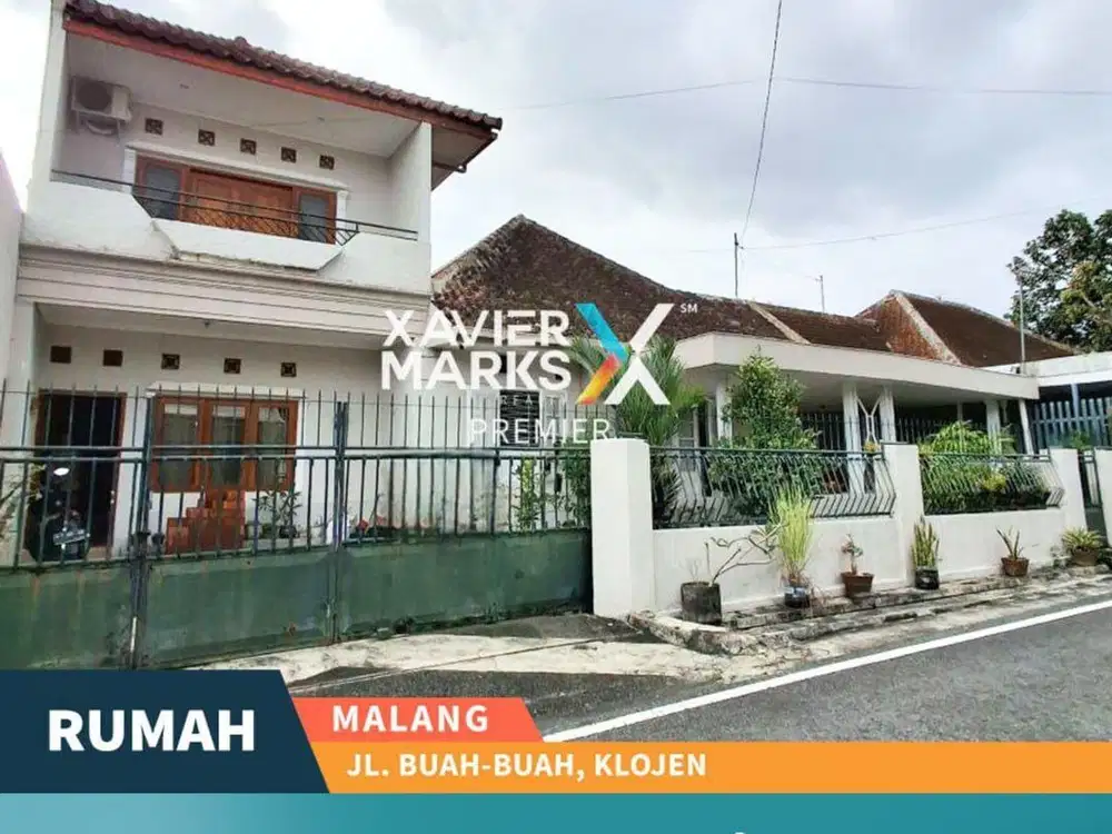 Rumah Vintage Harga Miring Dijual di Area Buah - Buahan, Klojen, Mlg