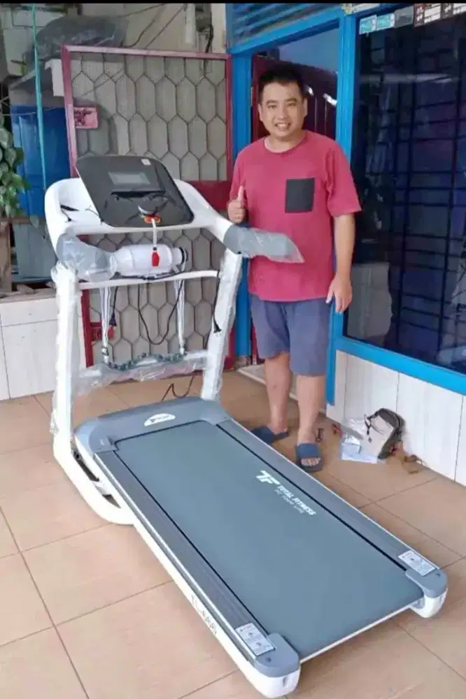 BIG MEWAH TREADMILL TL 66 AUTOINCLINE ALAT FITNESS TOTAL GYM