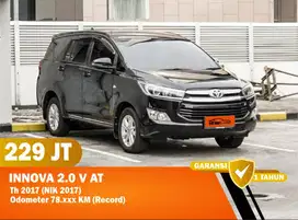 TOYOTA INNOVA 2.0 V METIC 2017