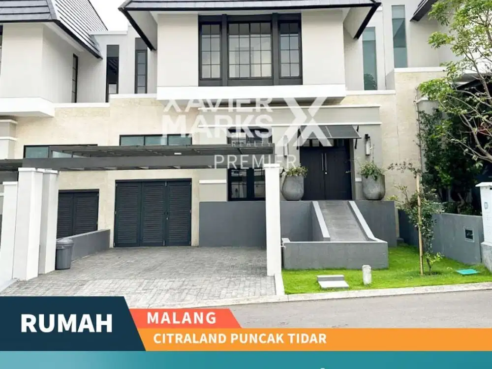 Dijual Rumah Lokasi Premium di Citraland Puncak Tidar Malang