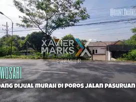 Tanah strategis dijual murah di poros jalan Raya Purwosari Pasuruan