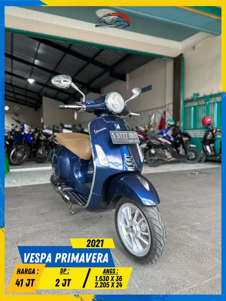 VESPA PRIMAVERA 2021 PLAT S READY MASZEHH HIKMAH MOTOR KEPUH