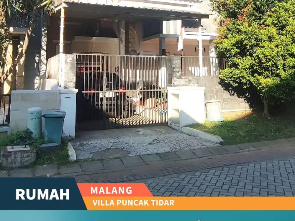 Dijual Rumah Minimalis Dekat Ma Chung di Villa  Puncak Tidar Malang