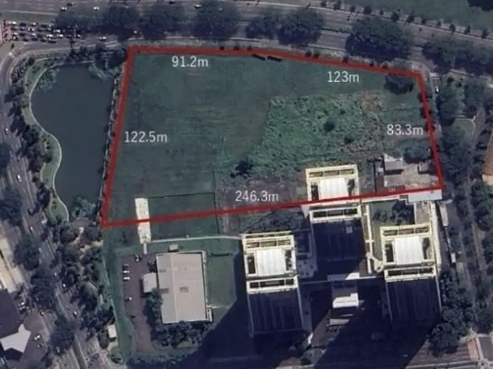 Tanah Kavling Komersial di Area Dekat The Breeze dan Aeon BSD