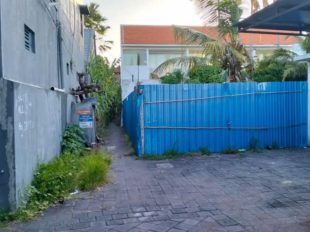 Land for rent  350m2  in the Seminyak area