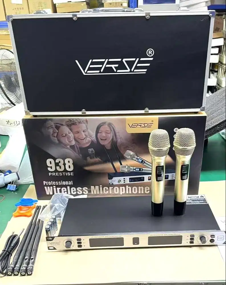 VERSE PRESTISE 938 WIRELESS MICROPHONE - Original Garansi Resmi VERSE