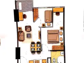 SEWA APARTMENT BENSON 2 BEDROOM KOSONGAN MURAH