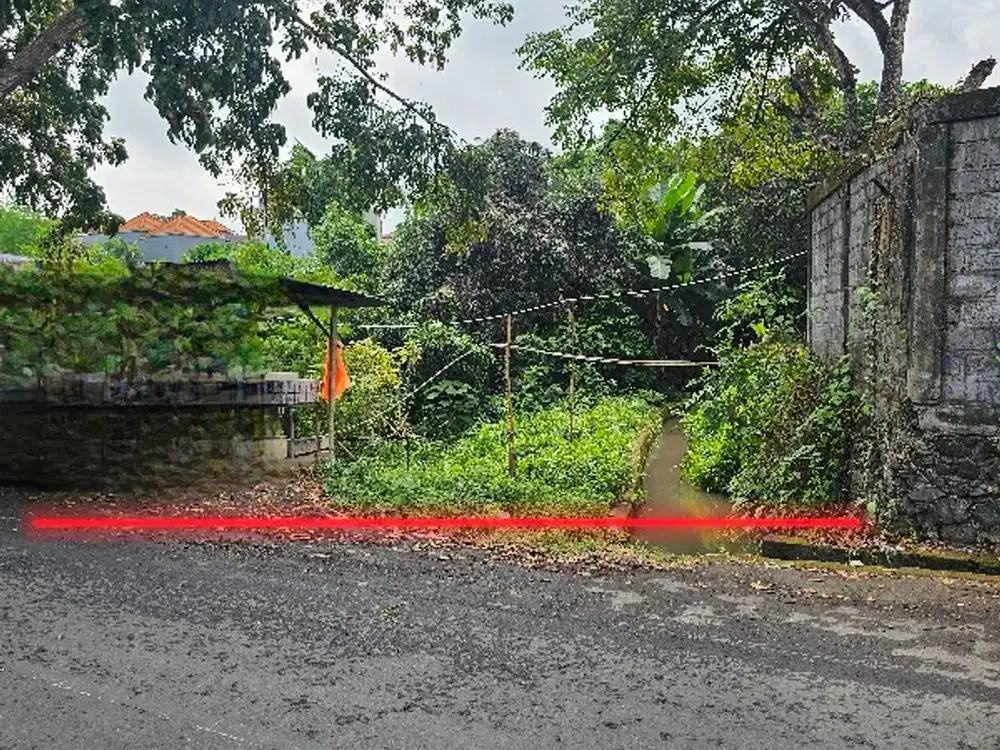 Dijual tanah pinggir jalan utama dekat canggu