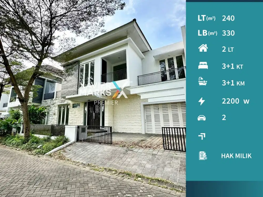 Rumah View Golf Dijual di Araya, Malang