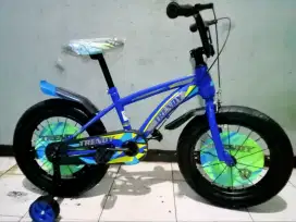 Dijual sepeda BMX TRENDY anak barang baru ban jumbo gede tinggal pakai