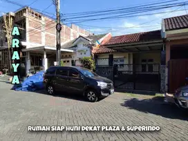 Rumah terawat dan siap huni di Araya Blimbing Malang