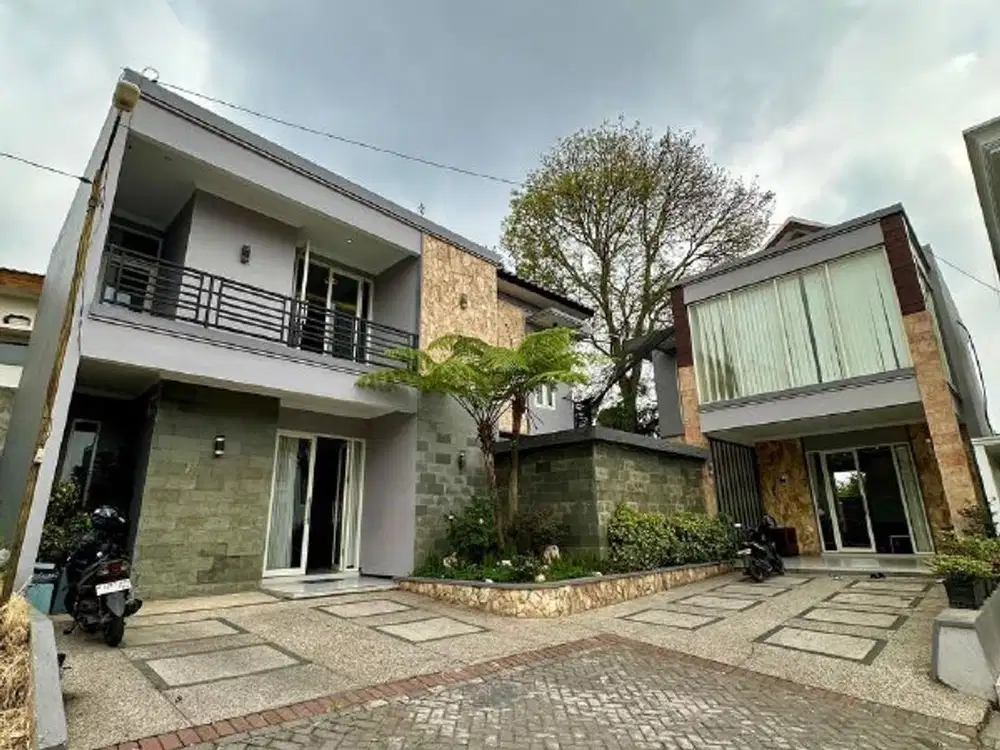 Dijual Villa Batu Kusuma Full Furnish Rutin Tersewa, Batu