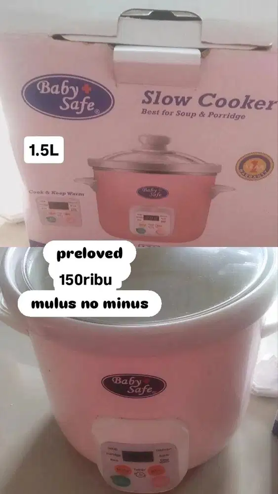 slow cooker Babysafe 1,5L