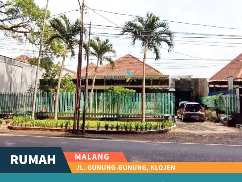 Dijual Rumah Klasik Daerah Gunung-gunung, Klojen Kota Malang