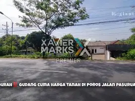 Tanah di Jalan poros Purwosari Pasuruan Jatim Dijual Murah